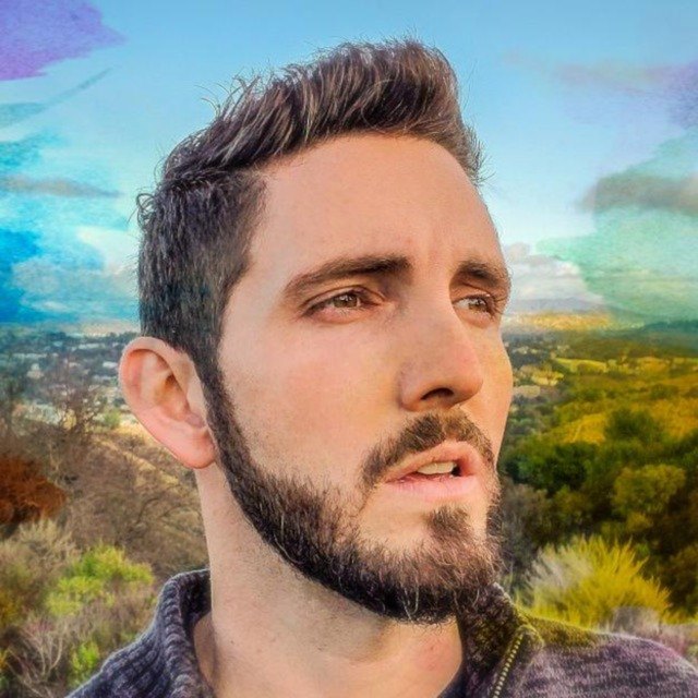 Portrait of Mattimus in the hills above Los Angeles